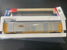 Load image into Gallery viewer, Walthers 932-4855 Thrall 89’ Tri-level Auto Carrier - CSX