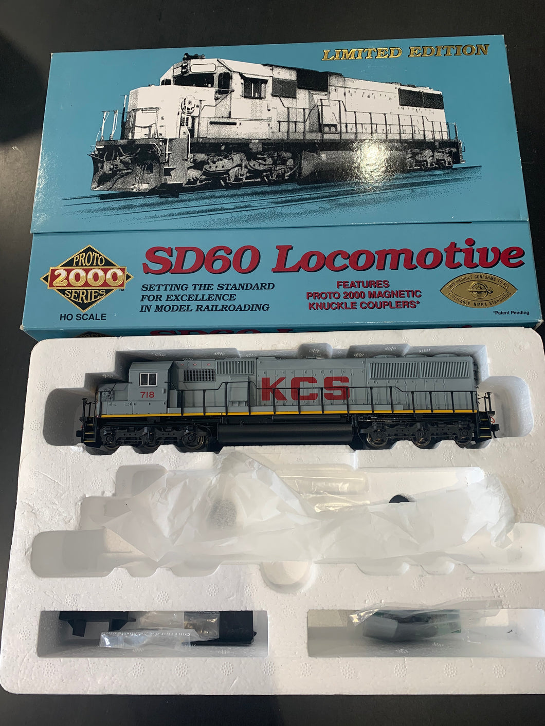 Proto 2000 23506 DCC fitted - SD60 - KCS #718