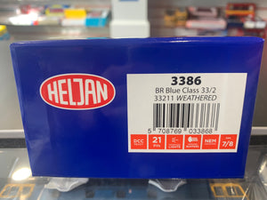 Heljan 3386 - class 33/2 No. 33211 BR blue weathered