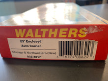 Load image into Gallery viewer, Walthers 932-4817 HO Auto Carrier Chicago &amp; North Western