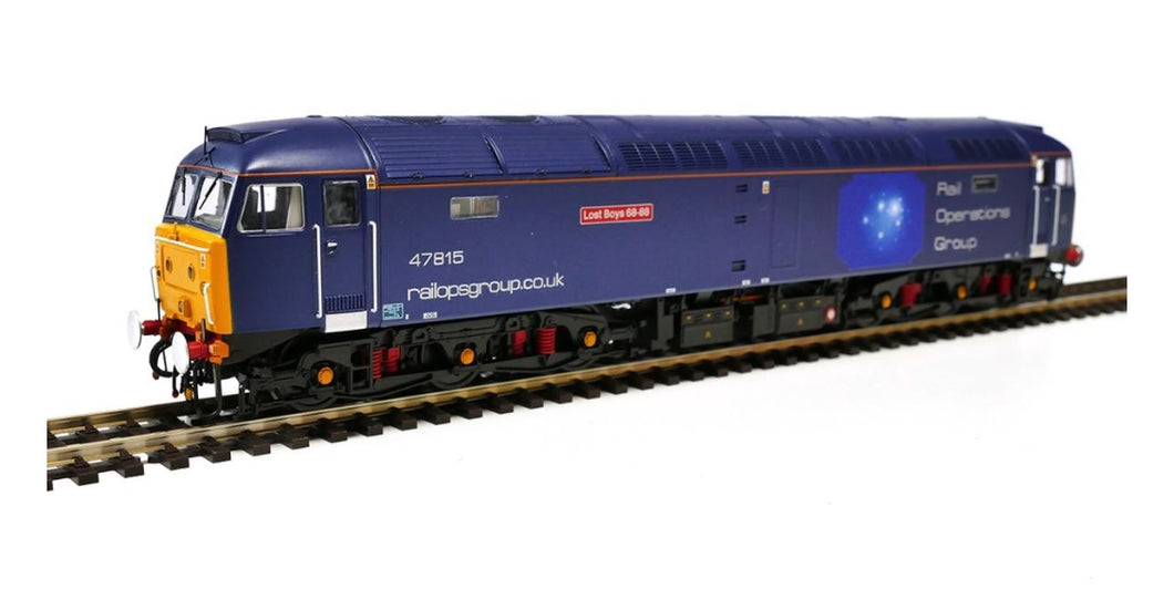 Heljan Gaugemaster GM4240401 class 47 no. 47815 ‘Lost Boys 68-88’ DCC Ready