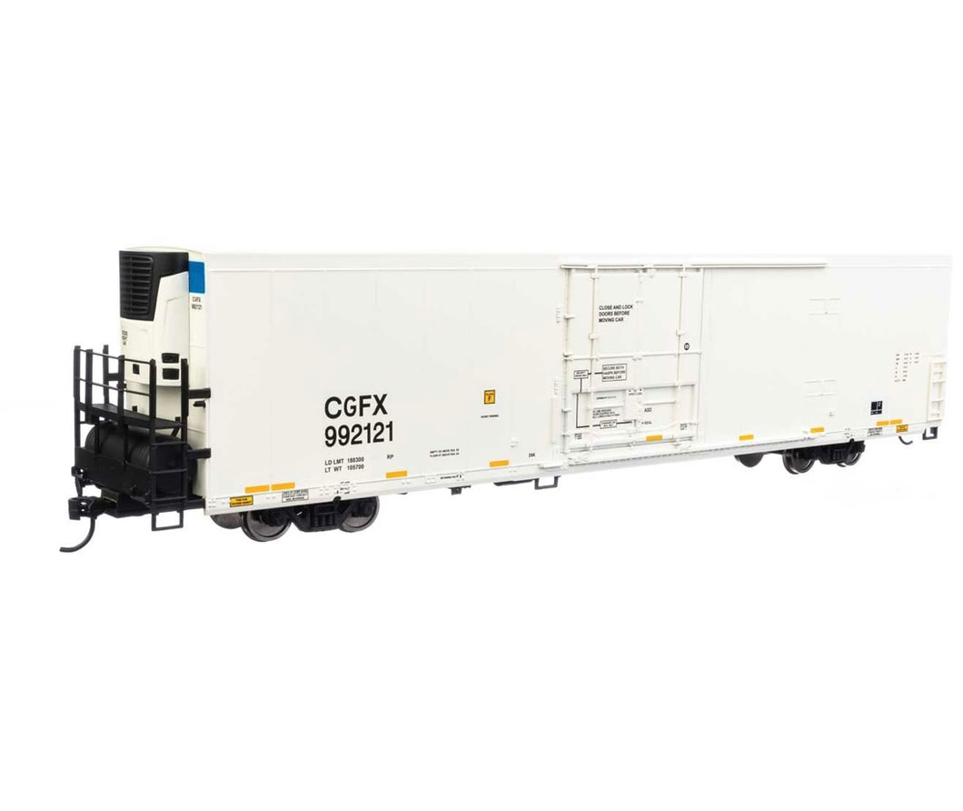 Walthers 910-4120 HO scale 72’ Reefer CGFX