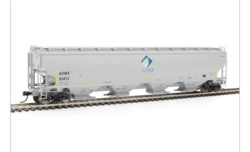 Walthers Proto 920-105840 HO scale Trinity 4 bay hopper ADM