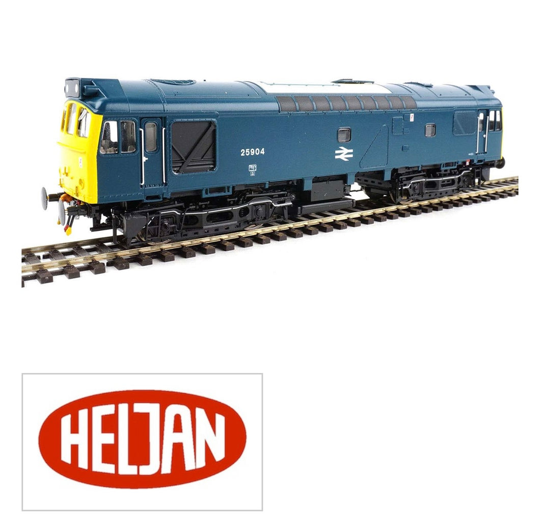 Heljan 2546 class 25 no. 25904 BR blue - DCC ready
