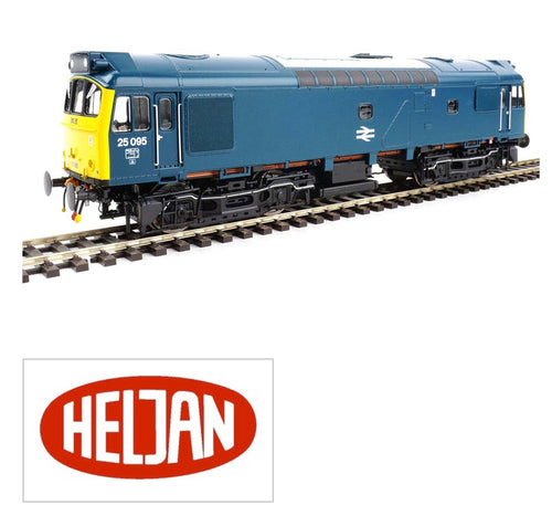 Heljan 2544 class 25 no. 25095 BR blue