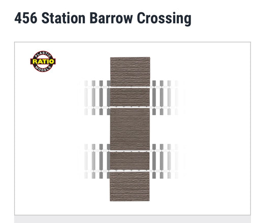 Ratio 456 OO scale - Station Barrow Crossing