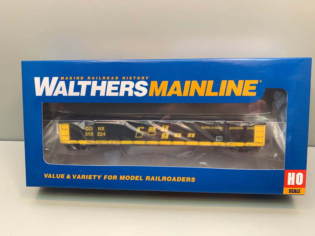 Walthers 910-6278 53’ Railgon Gondola #310224