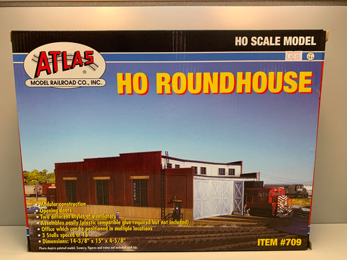 Atlas HO #709 - Roundhouse
